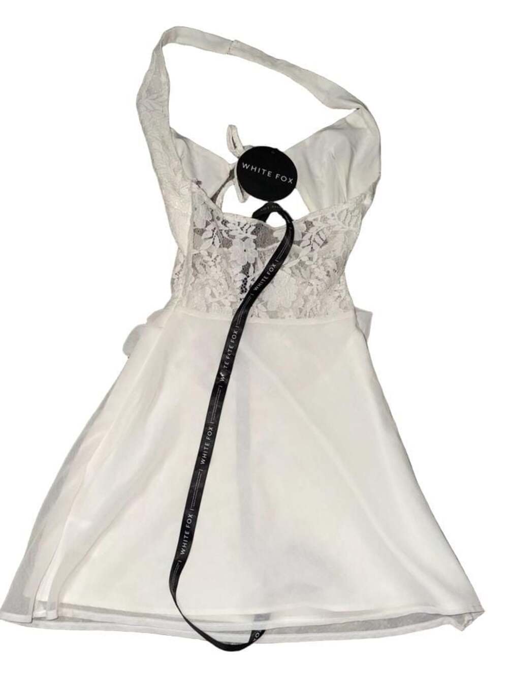 White Fox Diamonds Are Forever Mini Dress in White - Picture 2 of 7